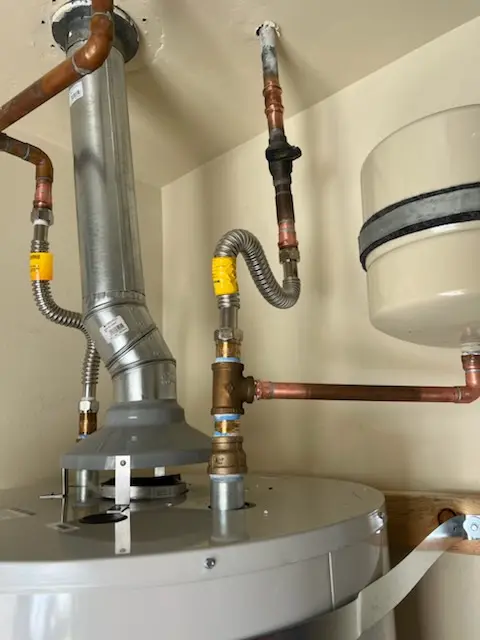 Water heater installation and plumbing repair in Beaumont-Wilshire